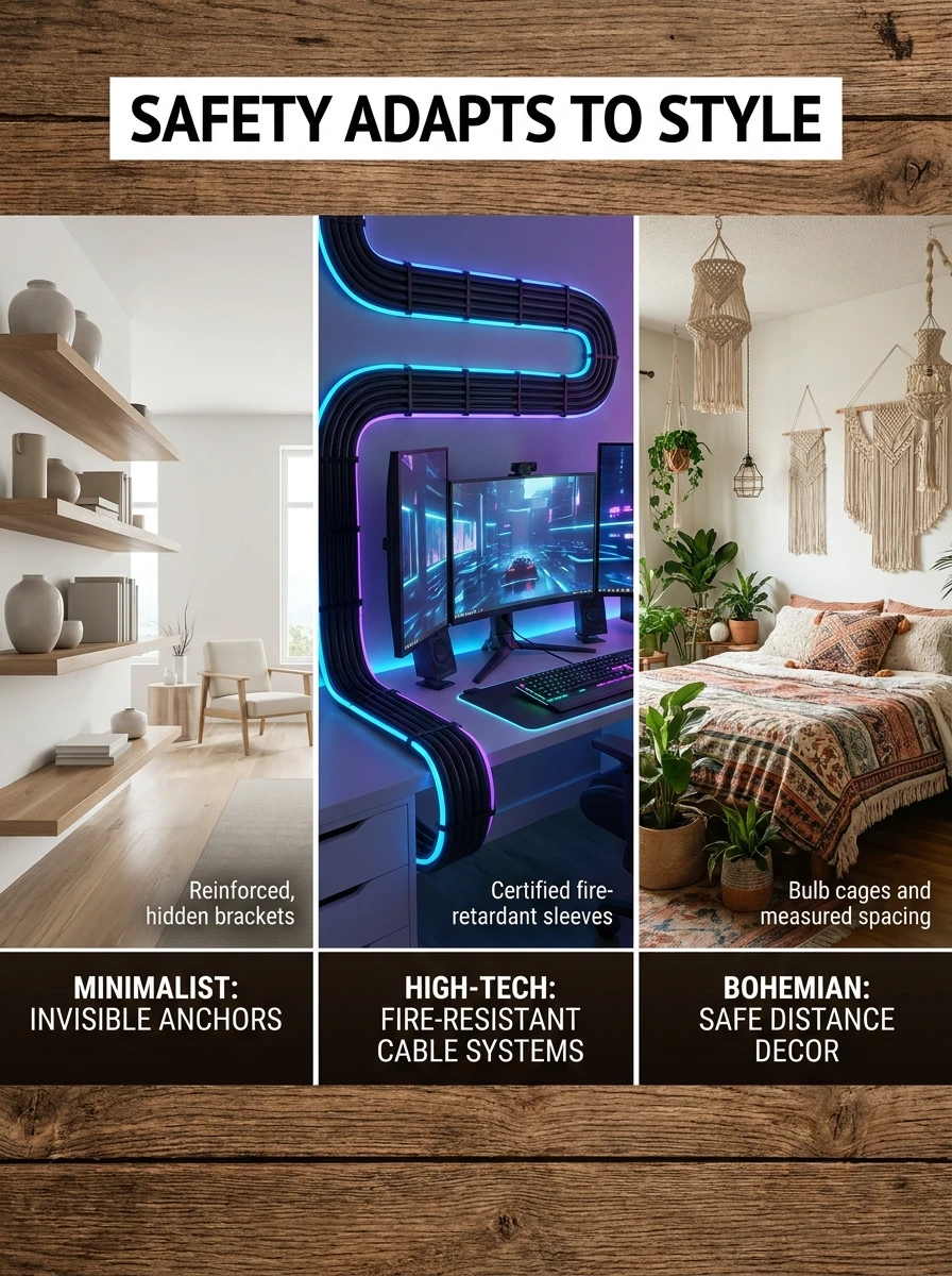 Etape 9 - La Sécurité dans les Différents Styles de Chambre