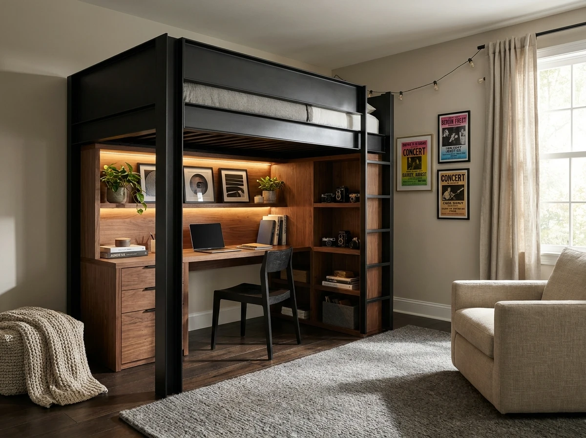 La Chambre d'Adolescente : Un Espace qui Évolue avec Elle