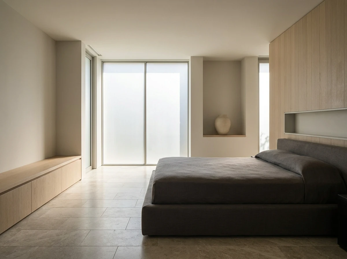 La Chambre Minimaliste : Le Luxe de l'Épure