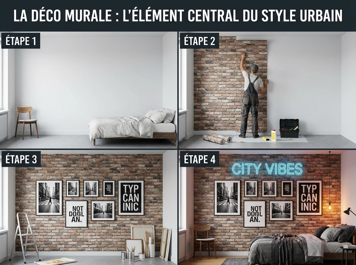 La Déco Murale : L'Élément Central du Style Urbain