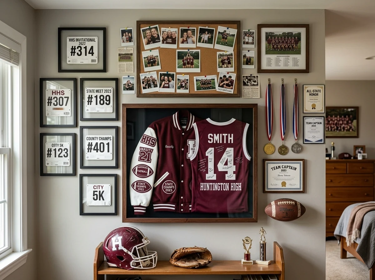 La galerie de souvenirs sportifs personnels