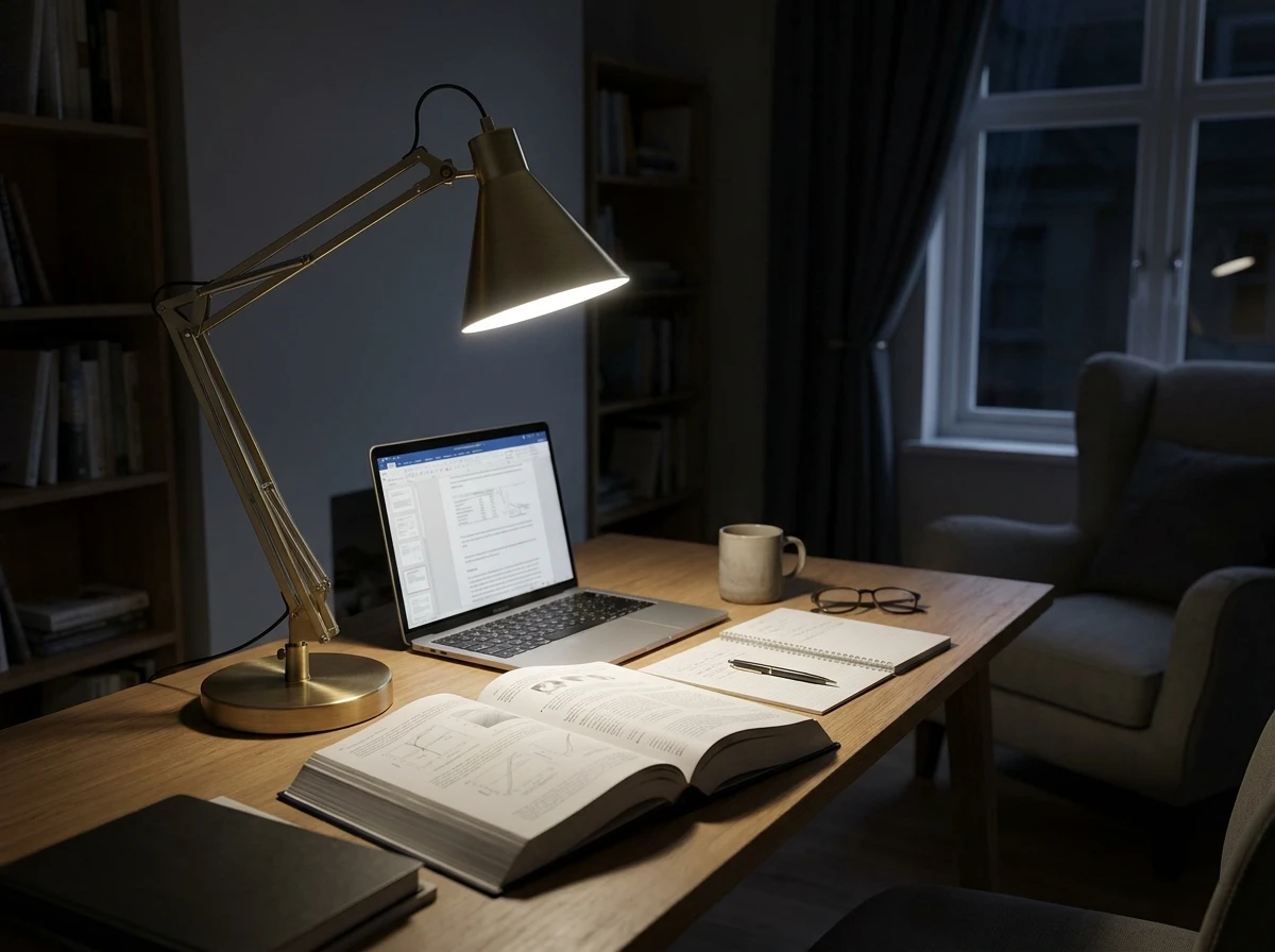 La lumière de travail : concentration et protection visuelle