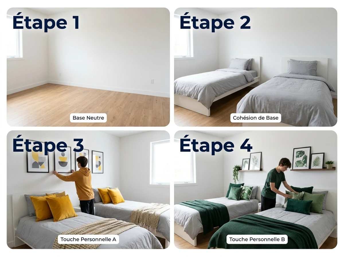 La Palette Commune avec Accents Personnels : Harmonie et Singularité