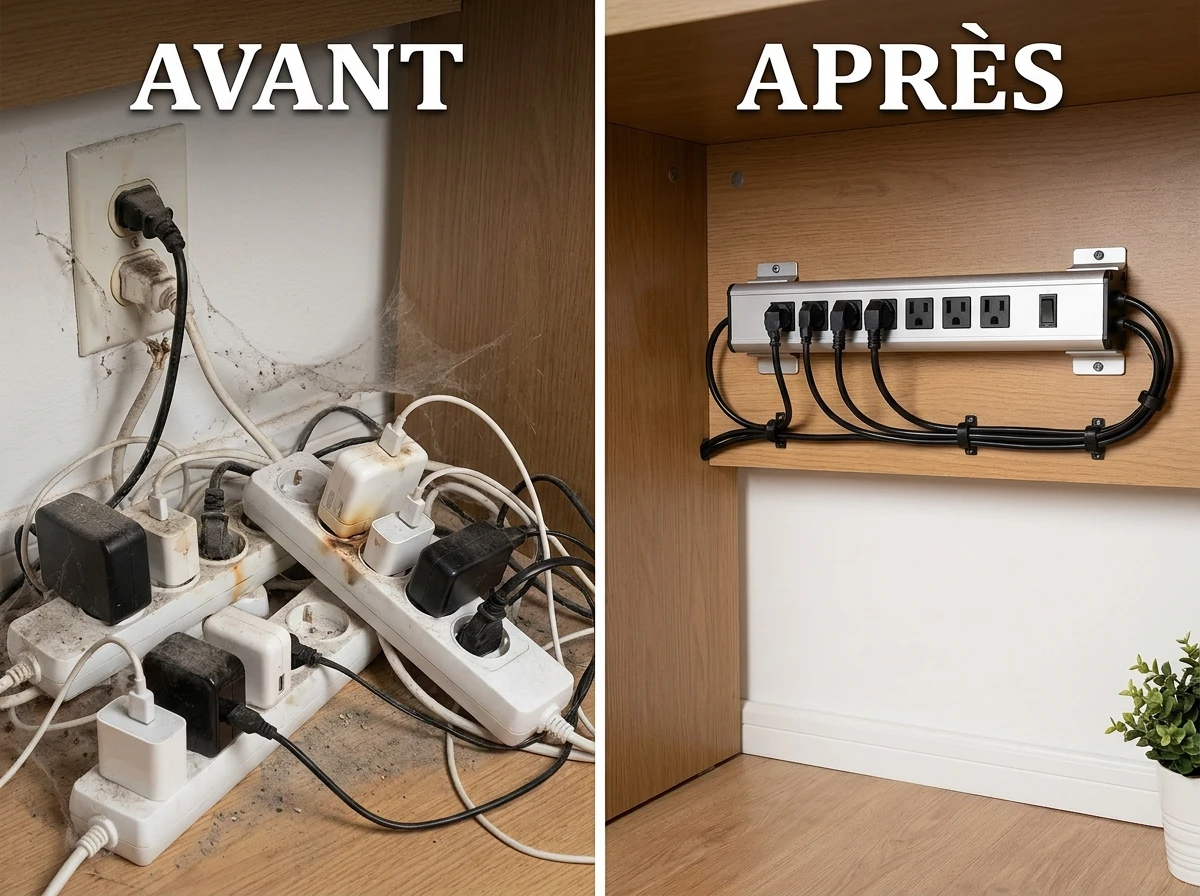 La règle des multiprises