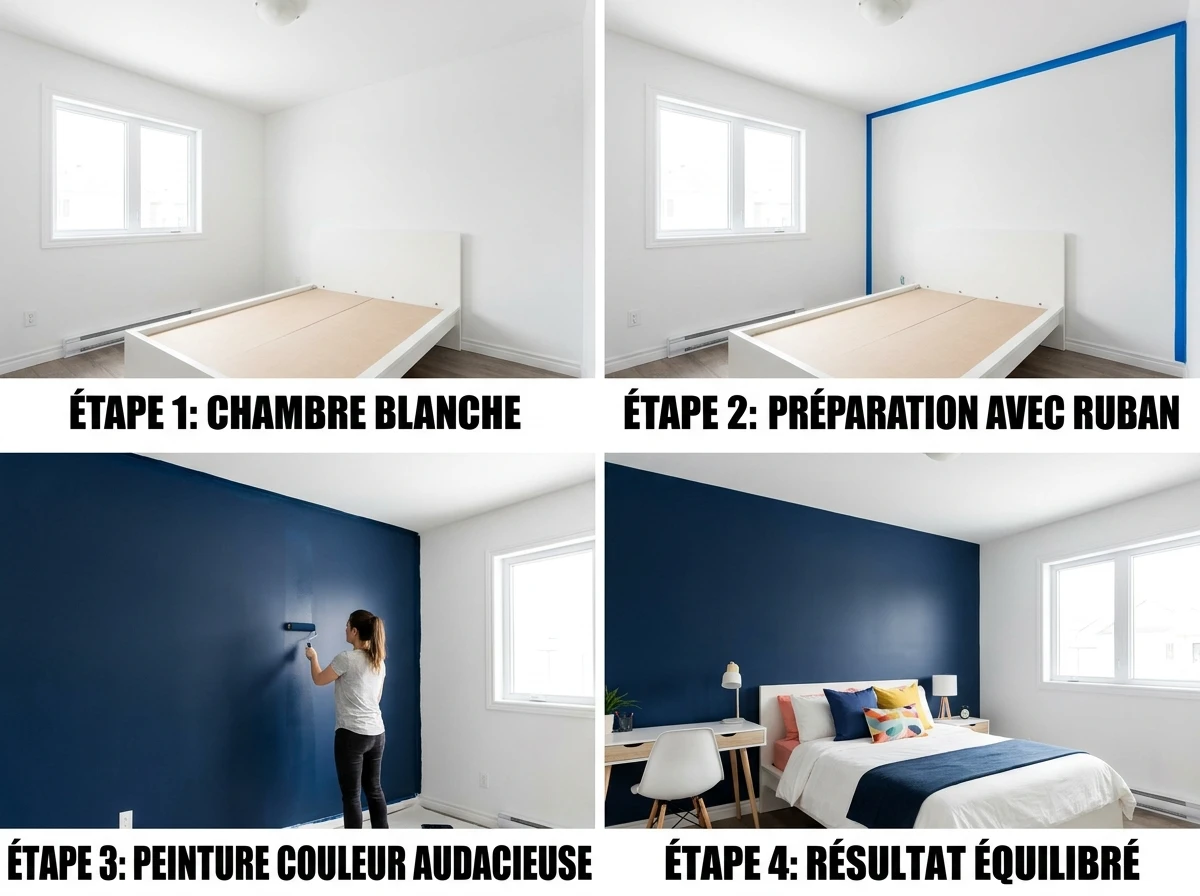 La règle du mur accent pour la transition