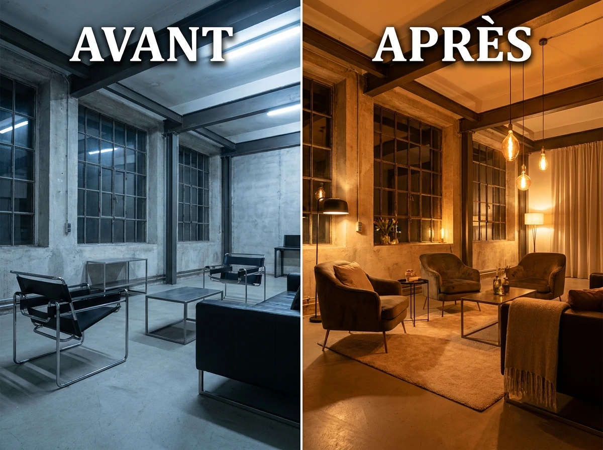 La température de lumière, le vrai secret du cocooning