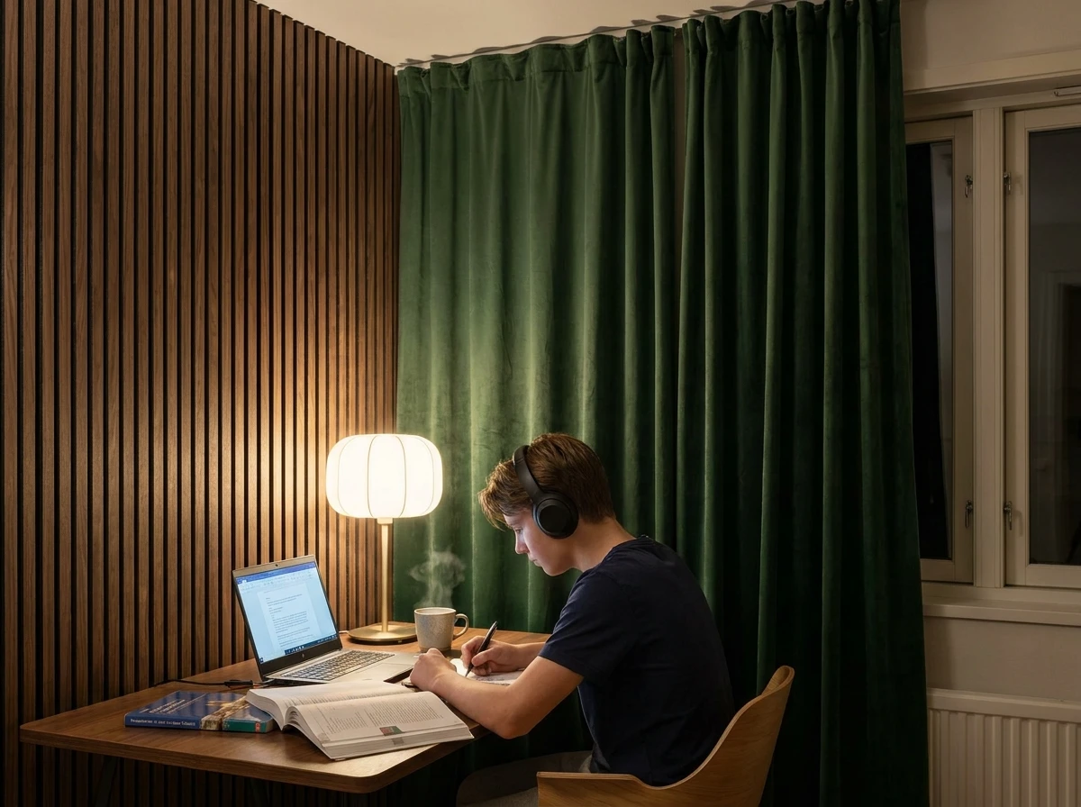 L'acoustique : la chambre qui protège du bruit