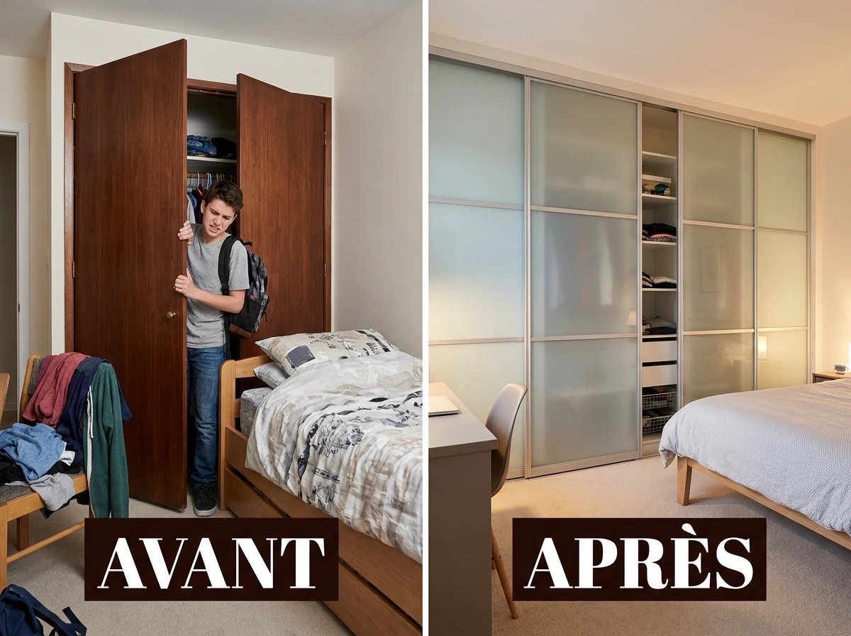 L'Armoire Coulissante: Gain de Place Garanti