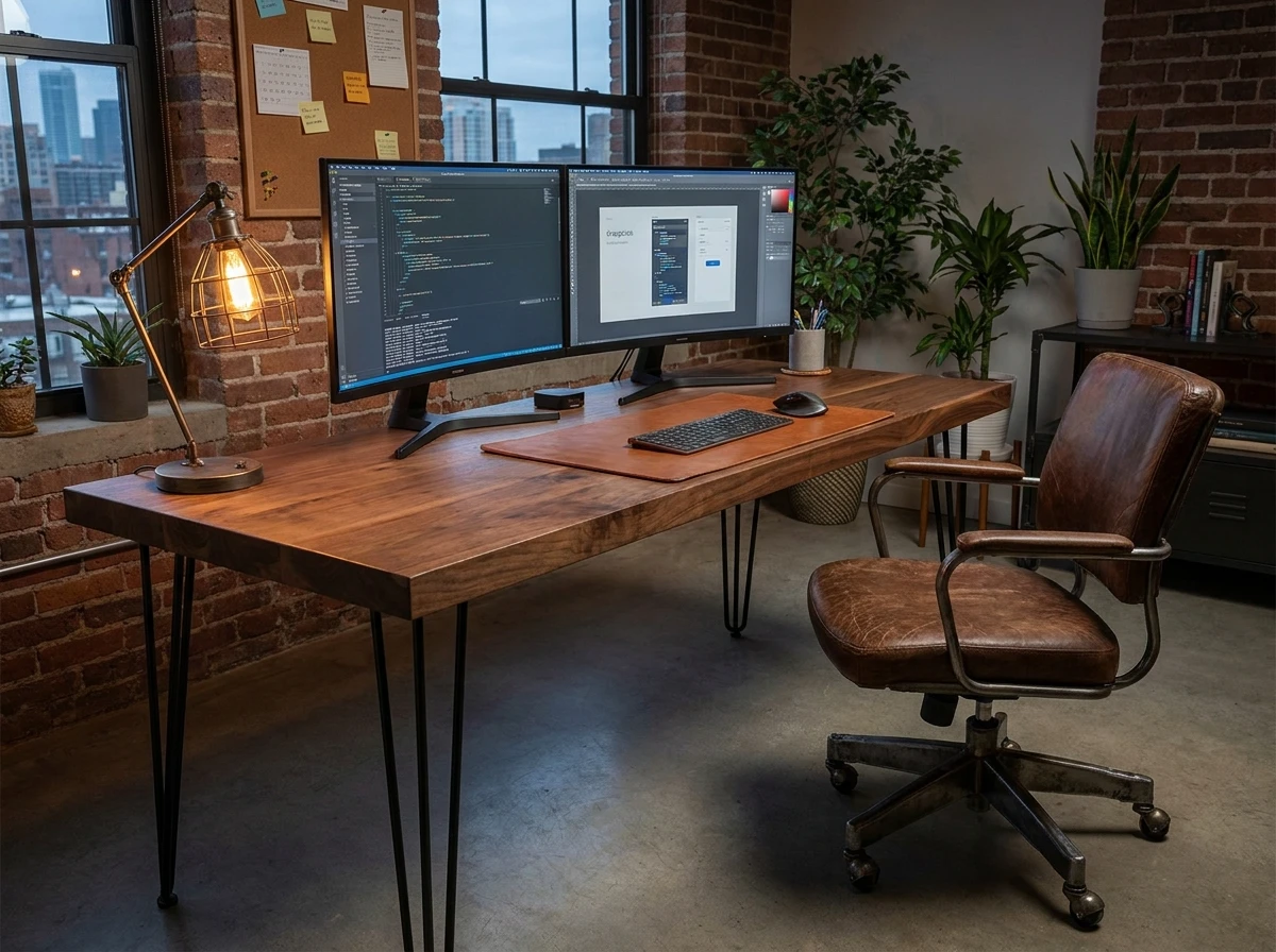 Le Bureau dans le Style Urbain