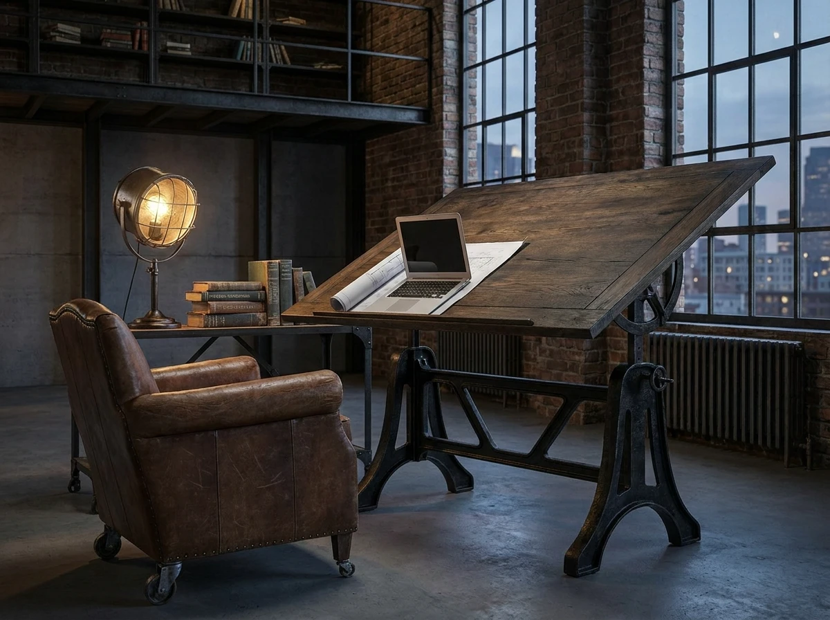 Le bureau : fonctionnel et imposant