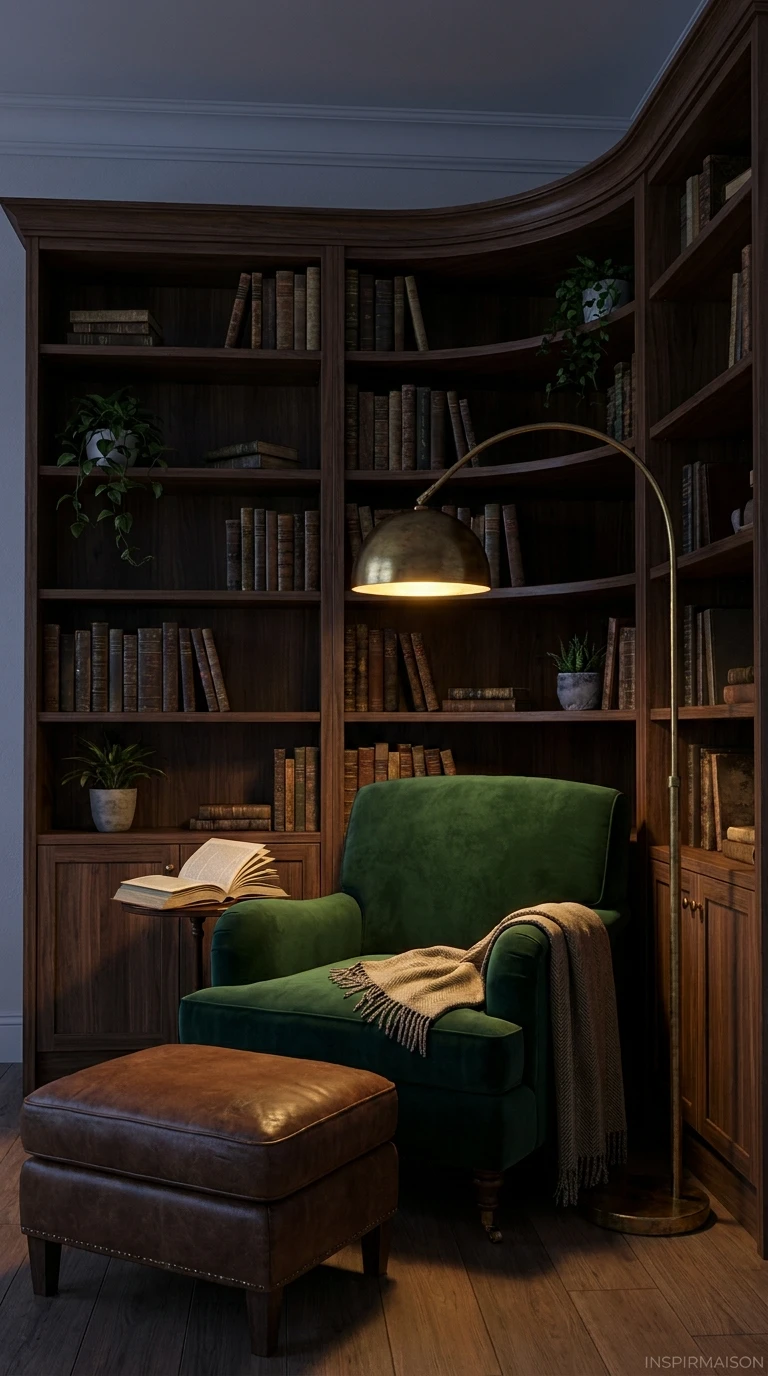 Le coin lecture architecturé, point focal visuel et refuge physique