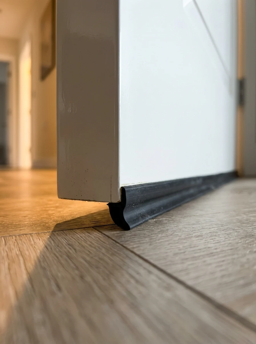 Le joint de porte pour bloquer les sons du couloir