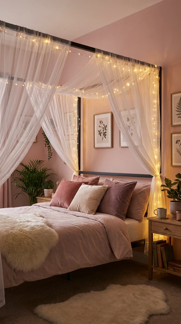 Le Lit Baldaquin Léger: Romantique et Cocooning
