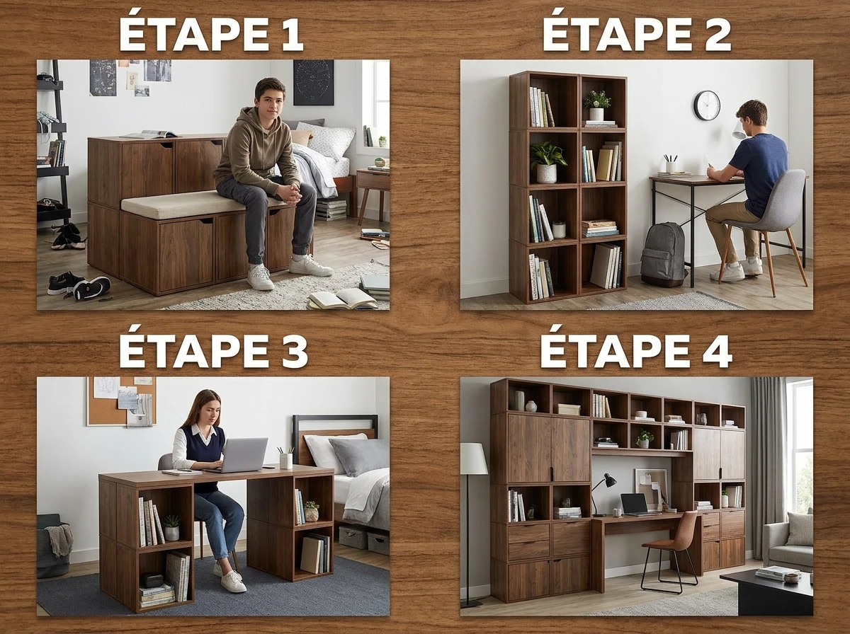 Le Meuble Modulable Évolutif: Investir Une Fois pour Dix Ans