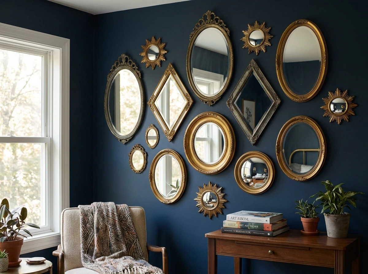 Le miroir galerie en accumulation