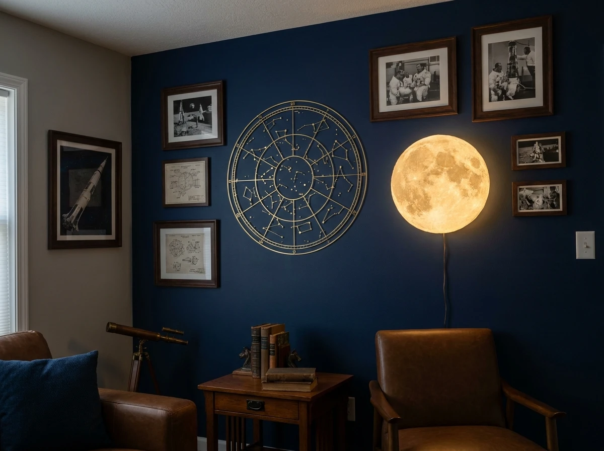 Le Mur Astronomie / Galaxie: Pour les Passionnées d'Espace
