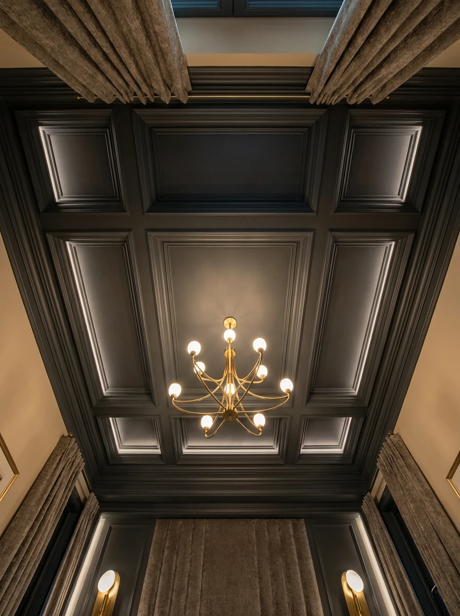Le plafond : ne pas l'oublier