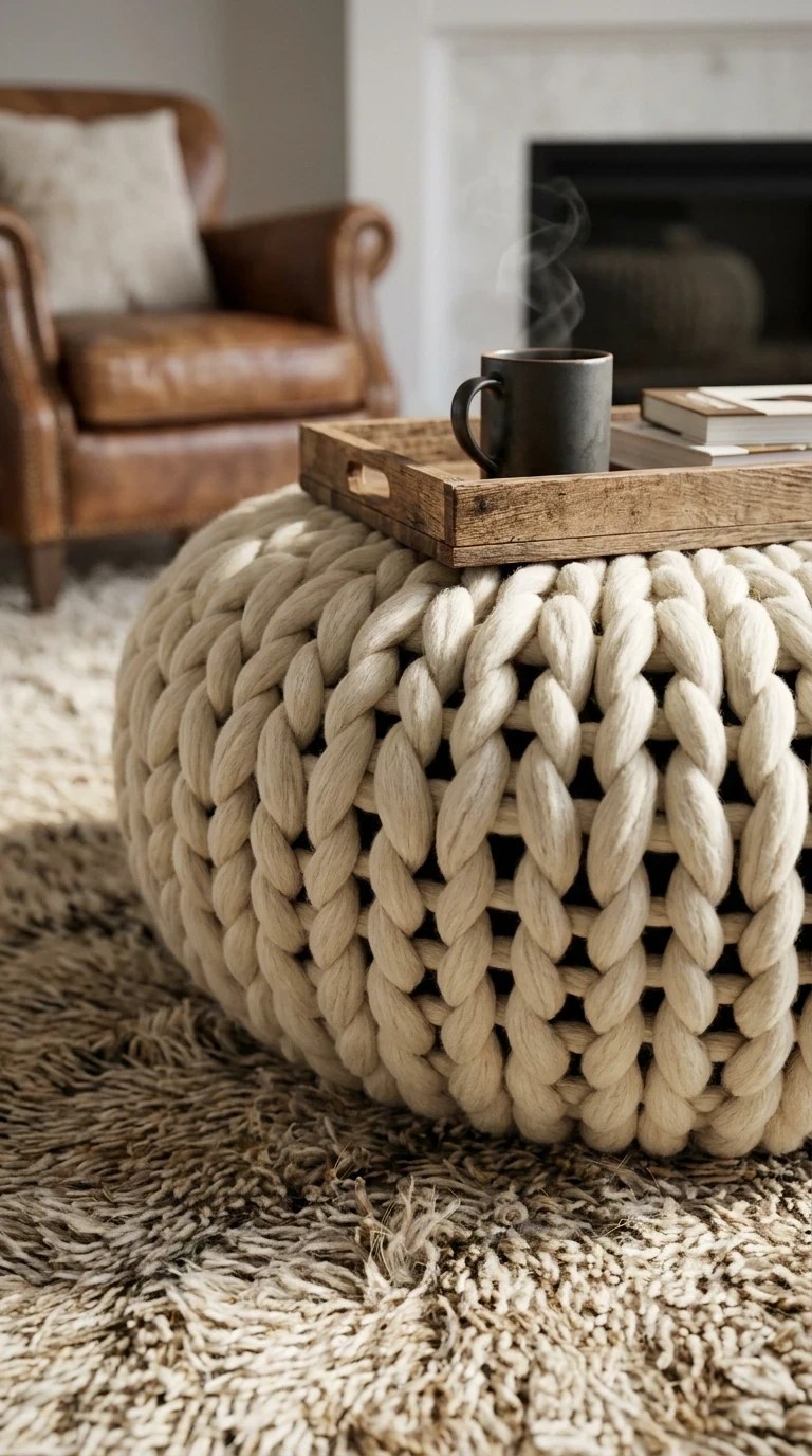 Le pouf multifonction