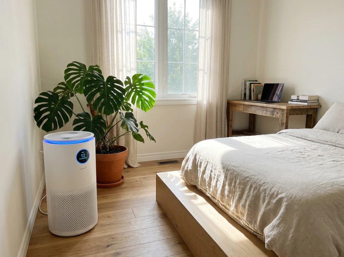 Le purificateur d'air connecté