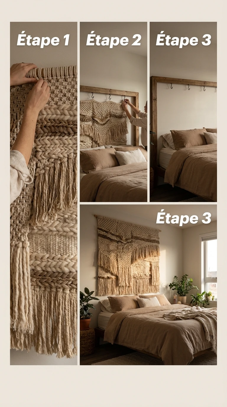 Le textile mural comme alternative aux tableaux