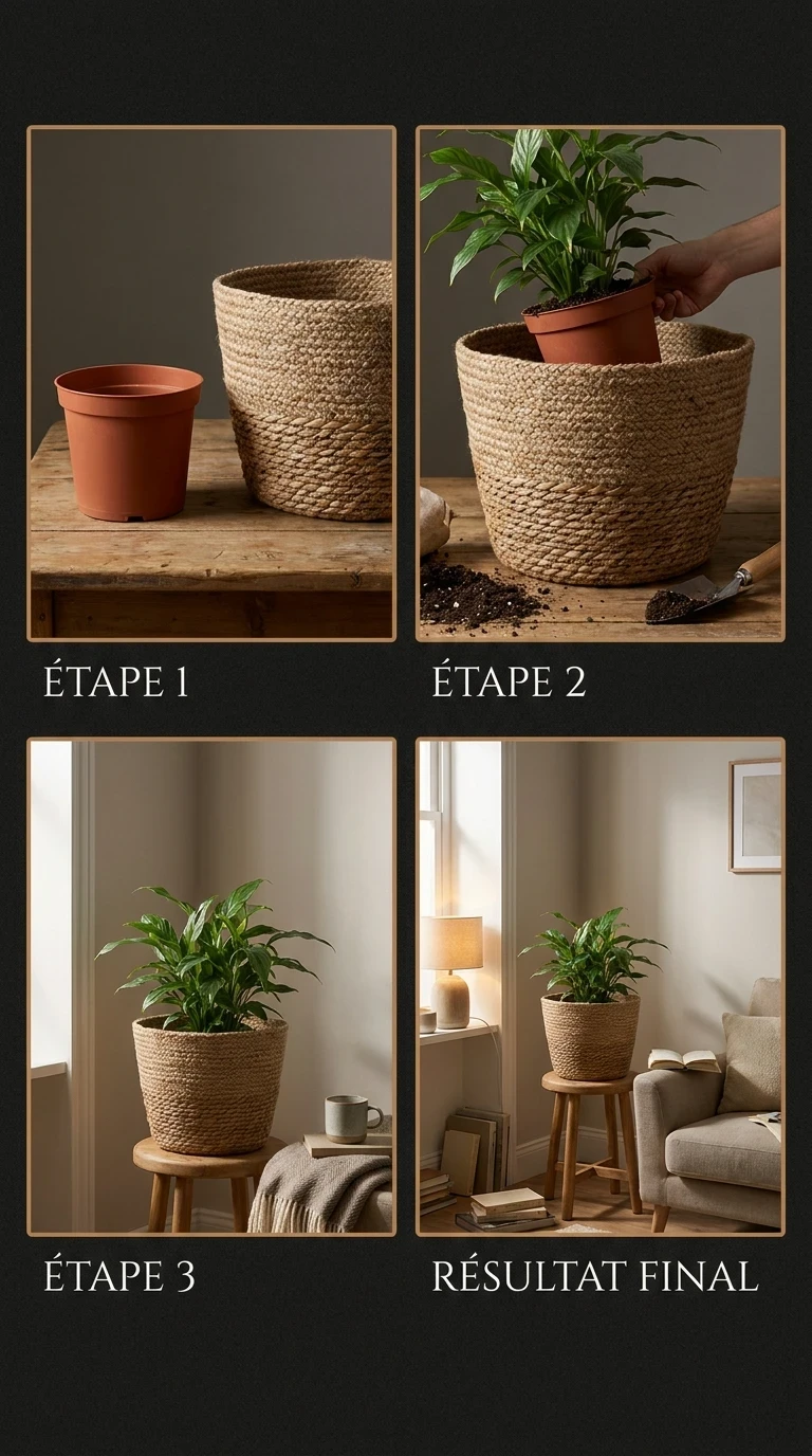 Les cache-pots récupérés pour personnaliser tes plantes