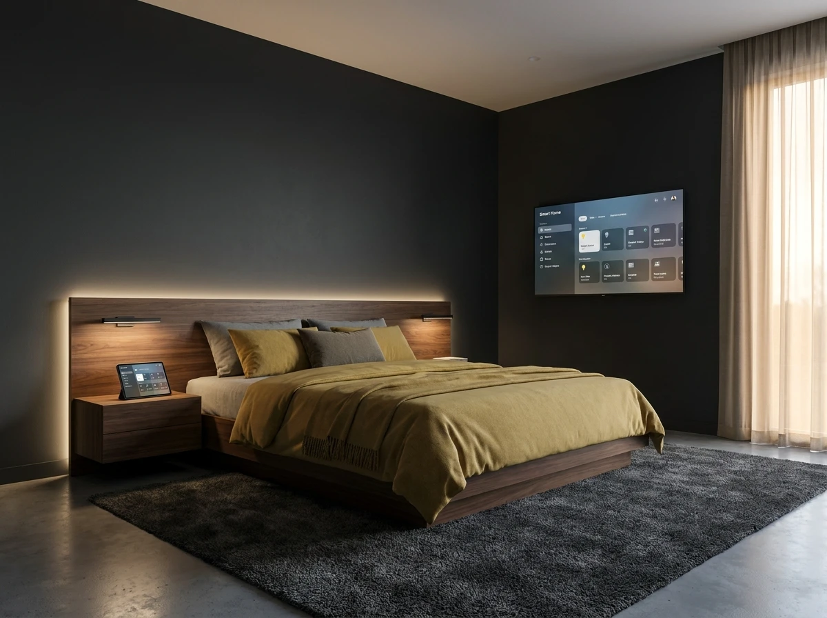 Les couleurs qui fonctionnent avec une chambre connectée
