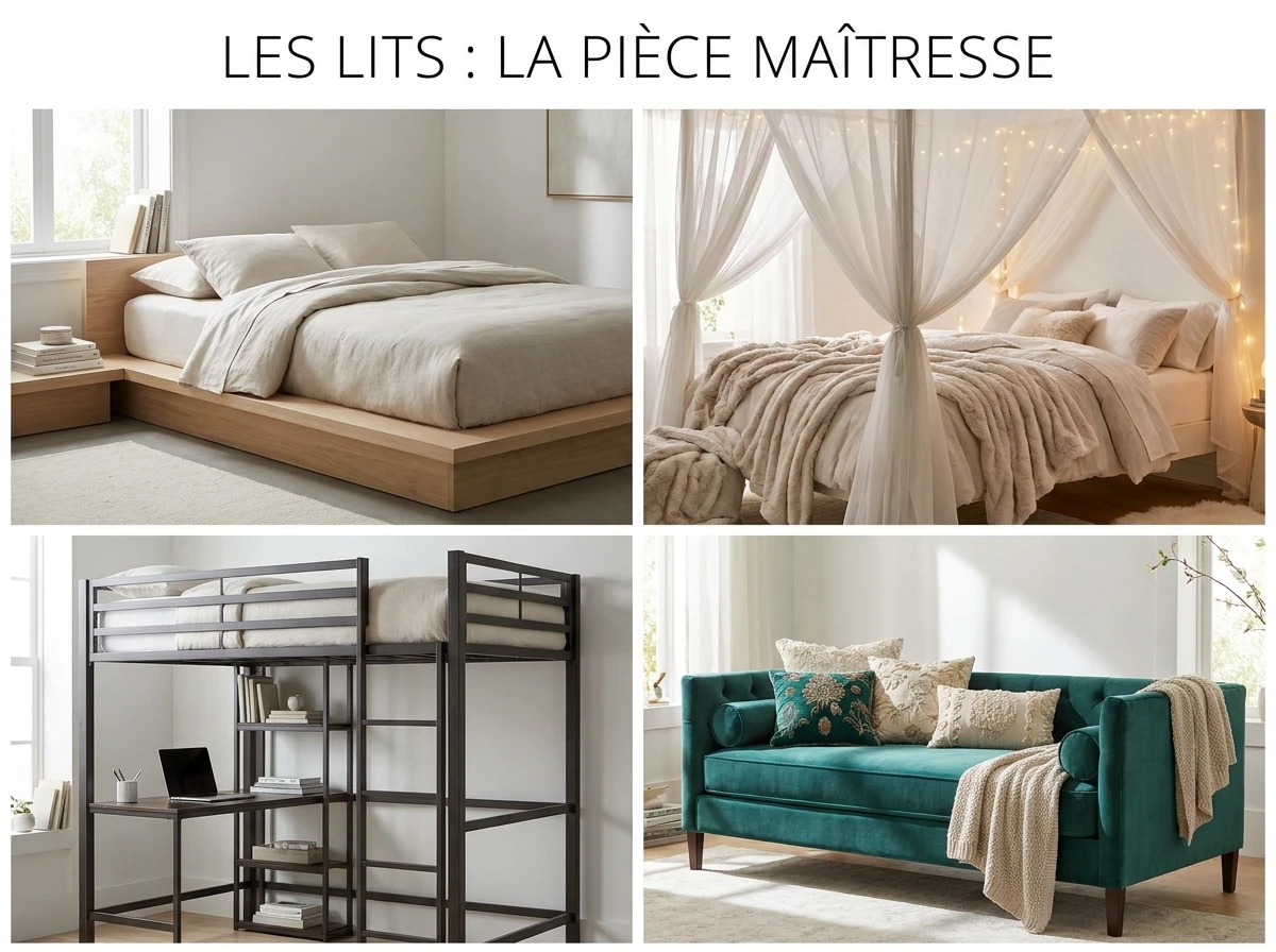 Les Lits : La Pièce Maîtresse