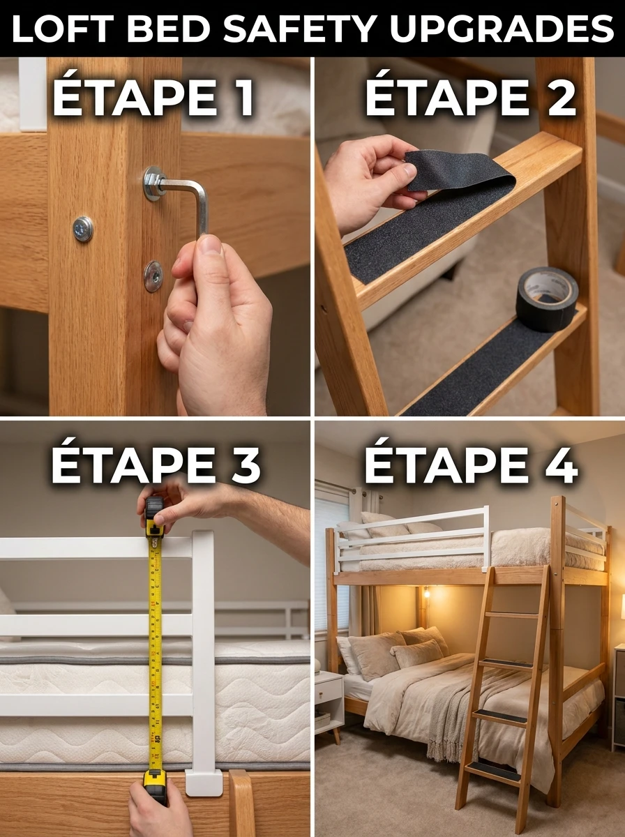 Les lits mezzanine et superposés
