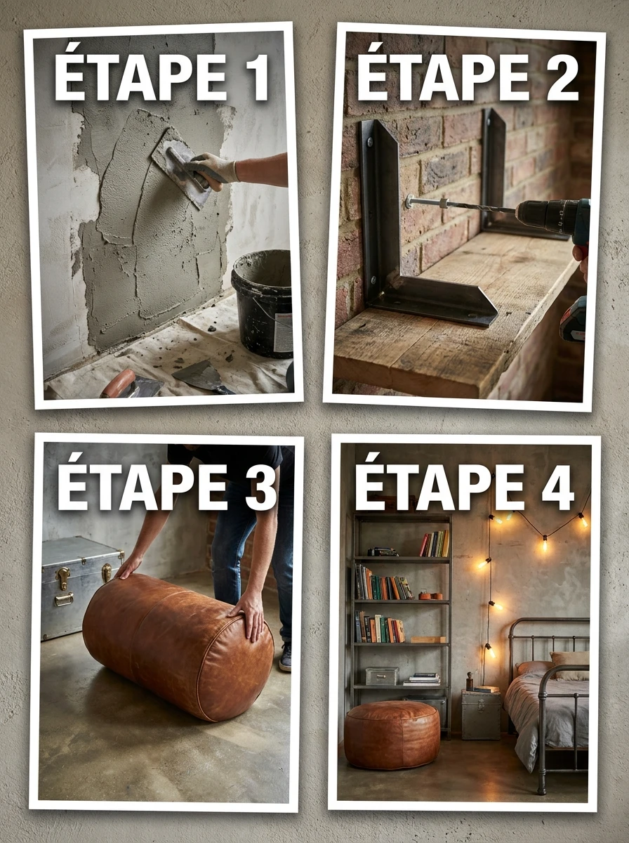 Les Matériaux : Le Coeur du Style Industriel