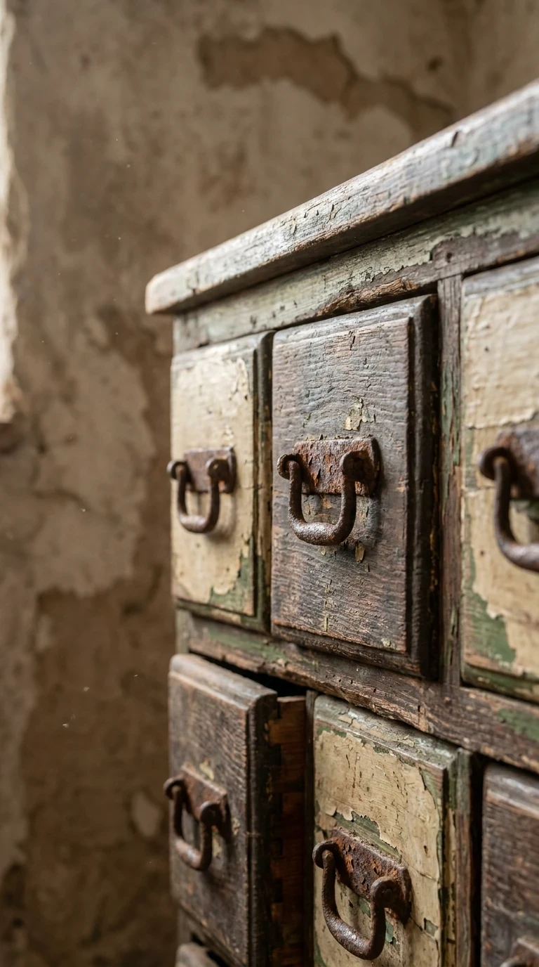 Les meubles chinés en brocante