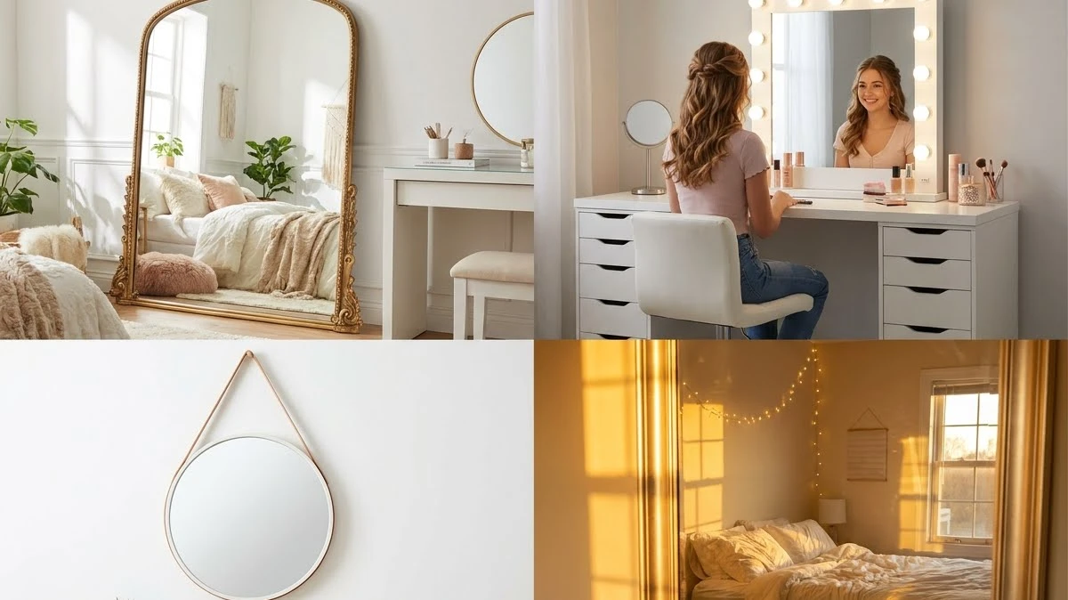 Les Miroirs et Coiffeuses : Se Voir et Se Sentir Bien