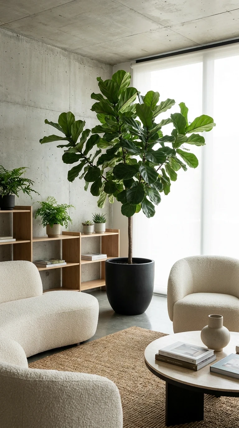 Les plantes aux formes architecturales pour concilier les deux styles