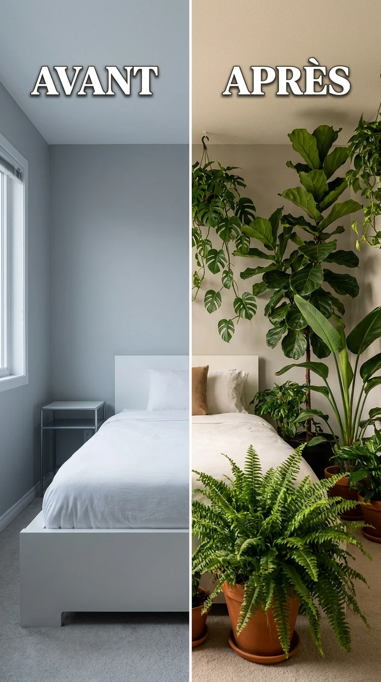 Les plantes en abondance comme décor vivant