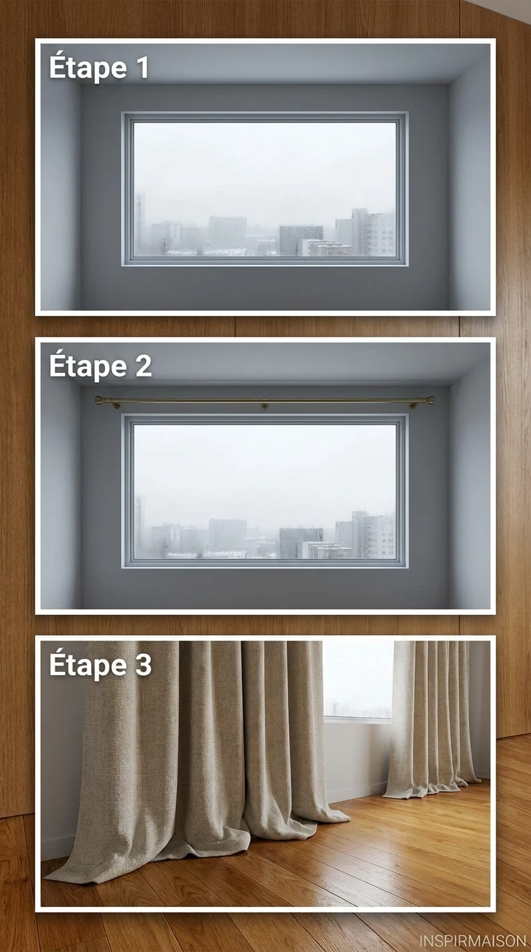 Les rideaux pleine hauteur, amplitude visuelle et isolation réelle