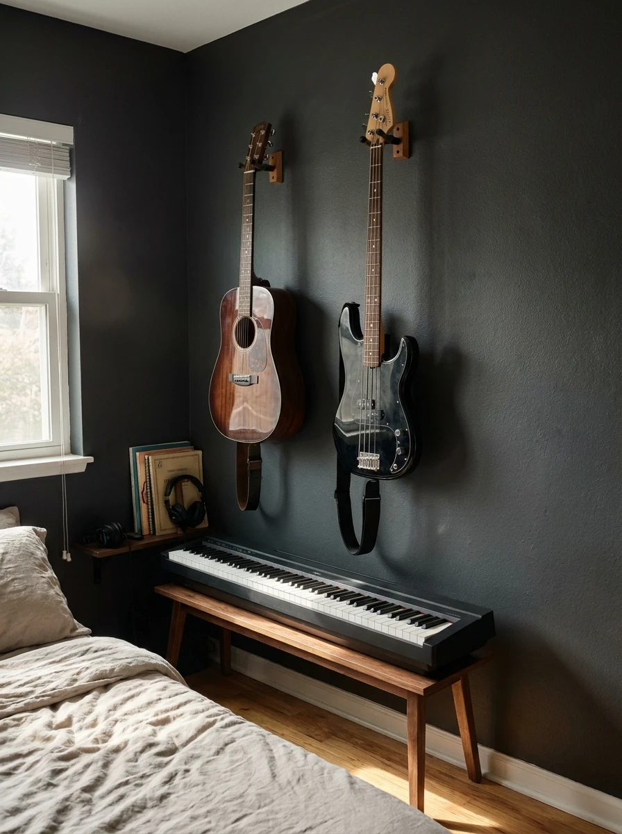 L'instrumentiste: guitare, piano, basse, batterie...