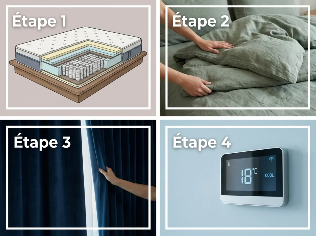 Etape 2 - Le Confort du Sommeil : La Base Non Négociable
