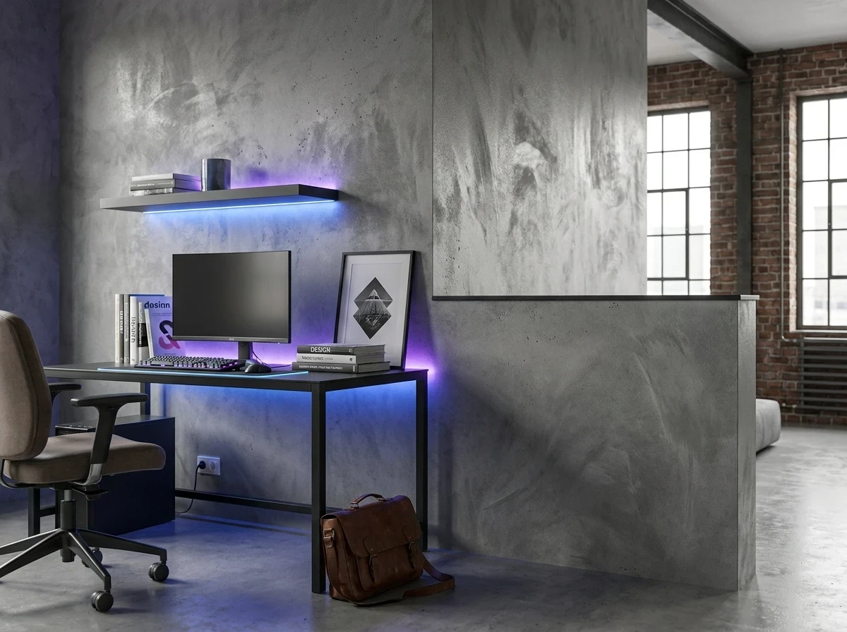 Peinture Effet Béton Ciré: Style Loft Urbain