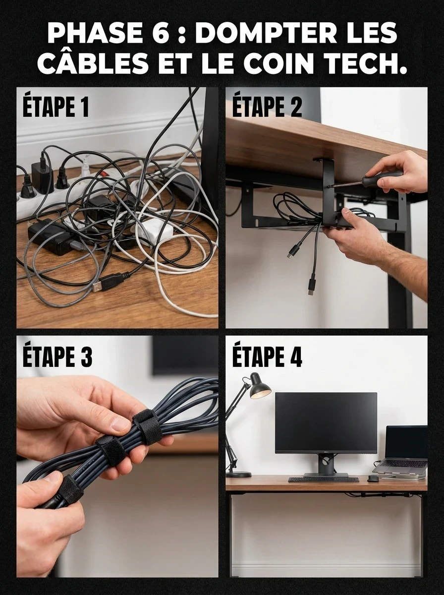Phase 6 : Dompter les Câbles et le Coin Tech