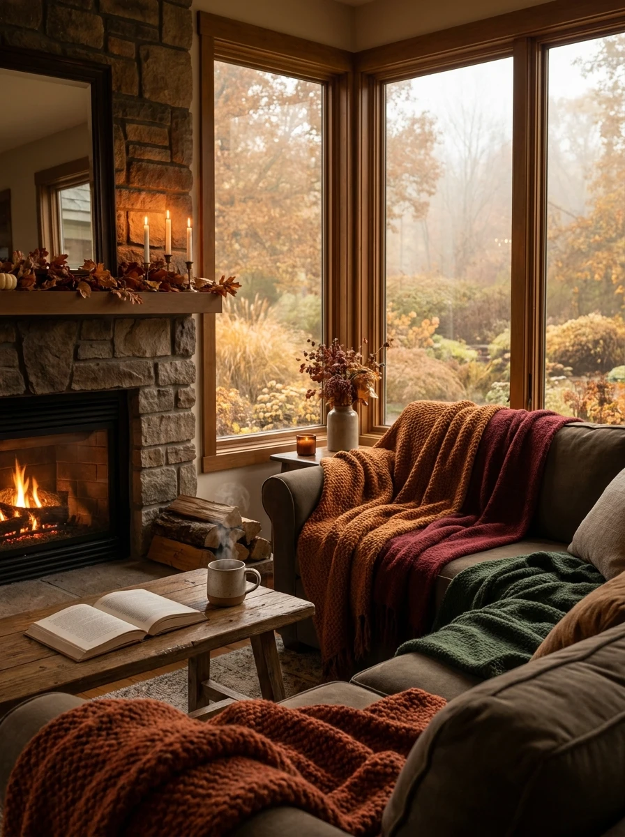 Pourquoi préparer son salon pour l'automne ?