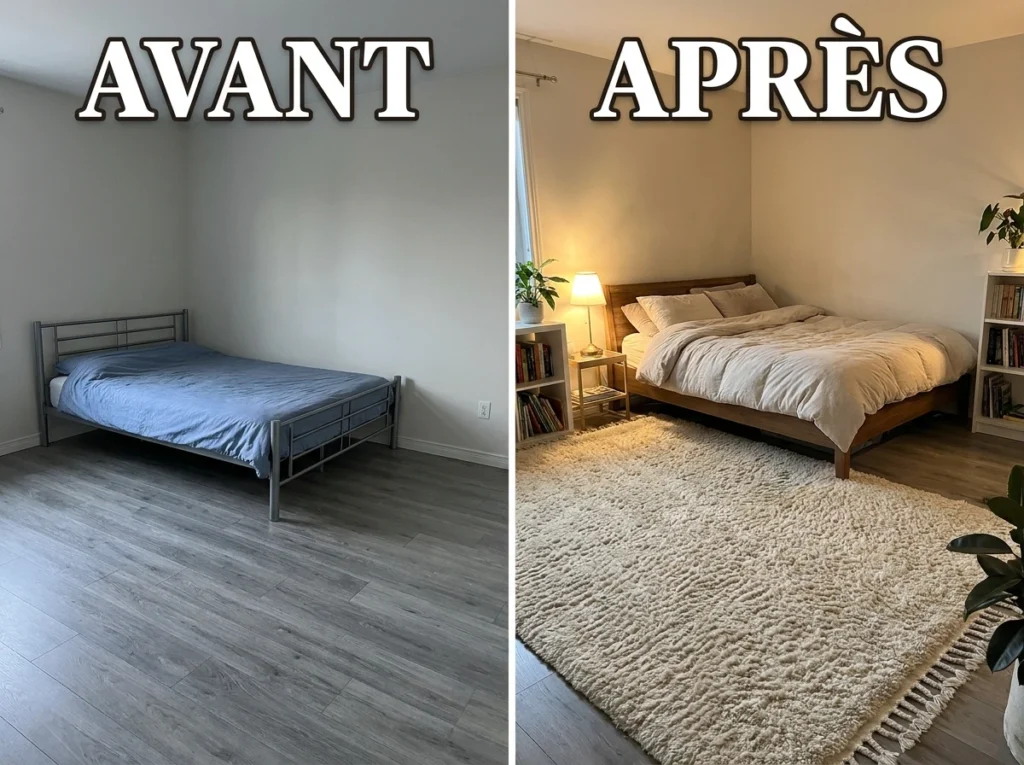 Le sol sous les pieds - le tapis comme premier confort
