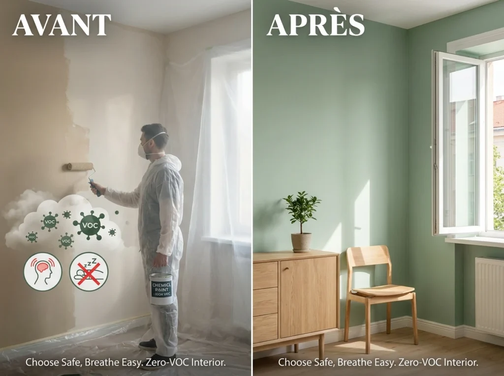 Les peintures et COV