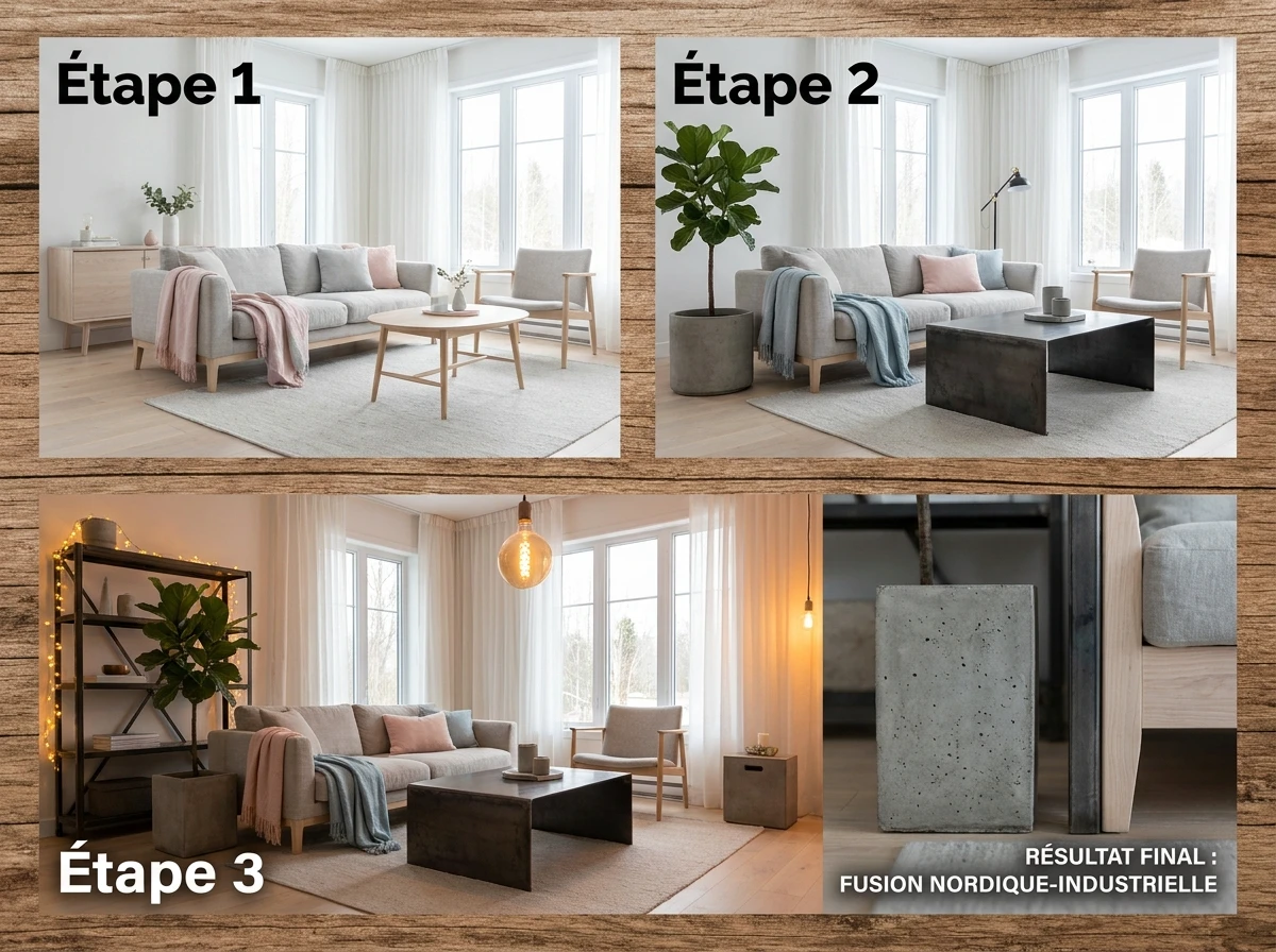 Si ton salon a déjà une base scandinave
