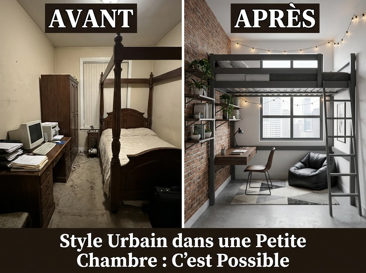 Style Urbain dans une Petite Chambre : C'est Possible