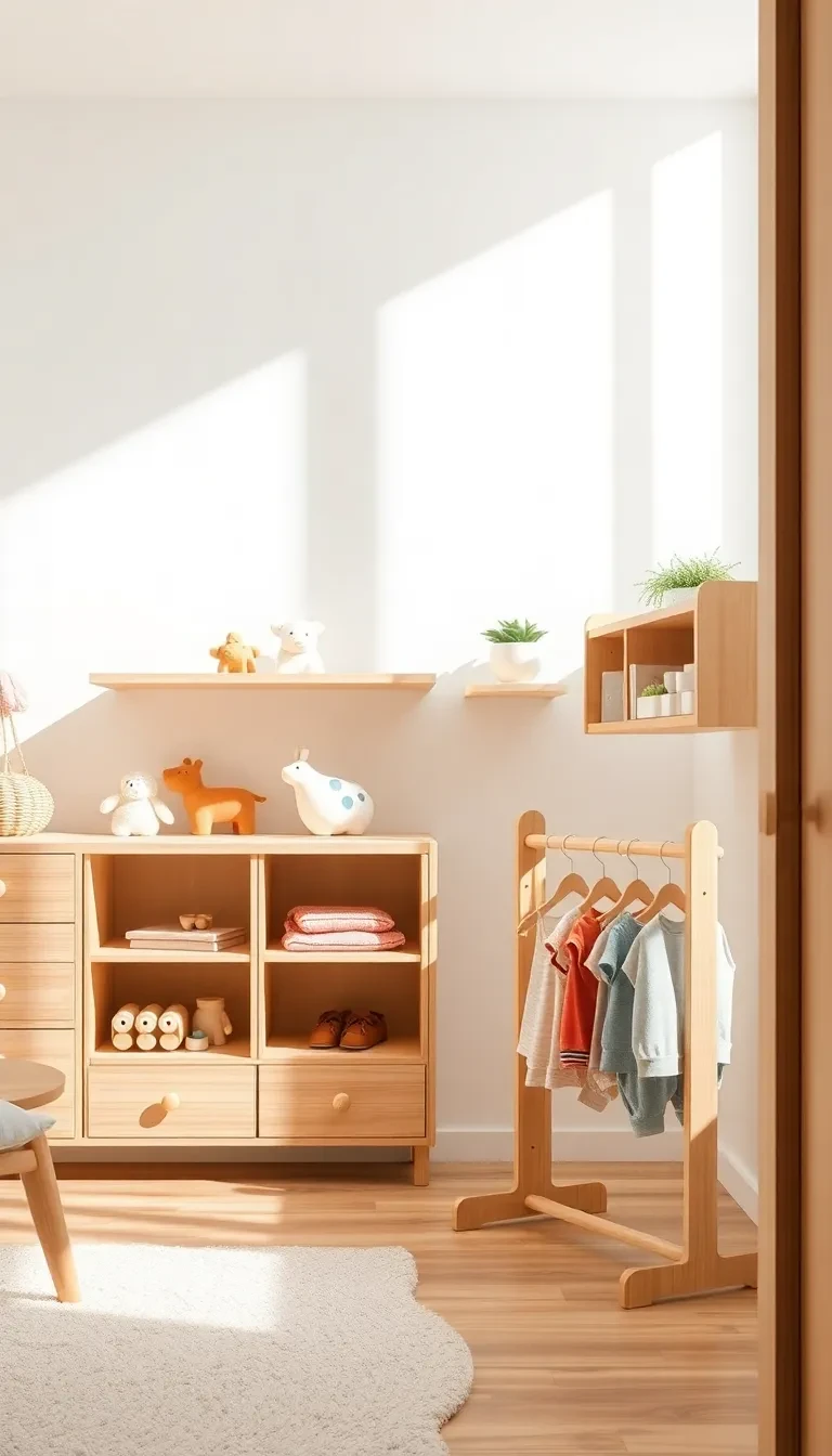 Adapter les meubles et les rangements à la hauteur de l'enfant