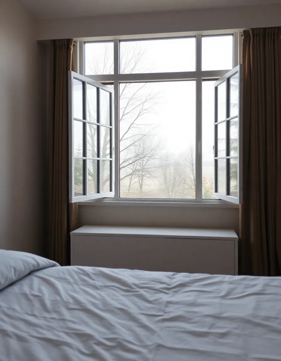 Aère la chambre quotidiennement, même en hiver