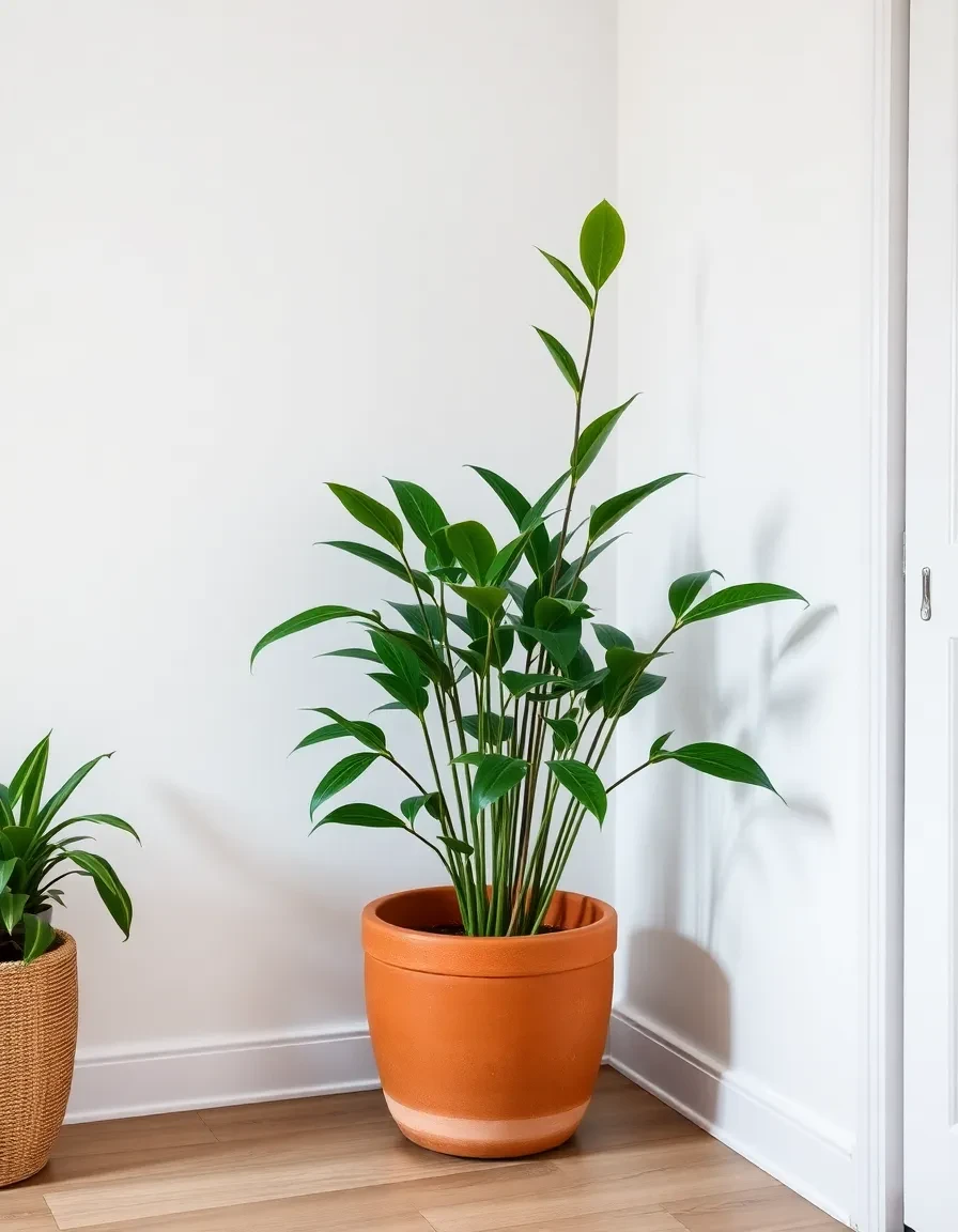 Ajoute des plantes adaptées et non toxiques