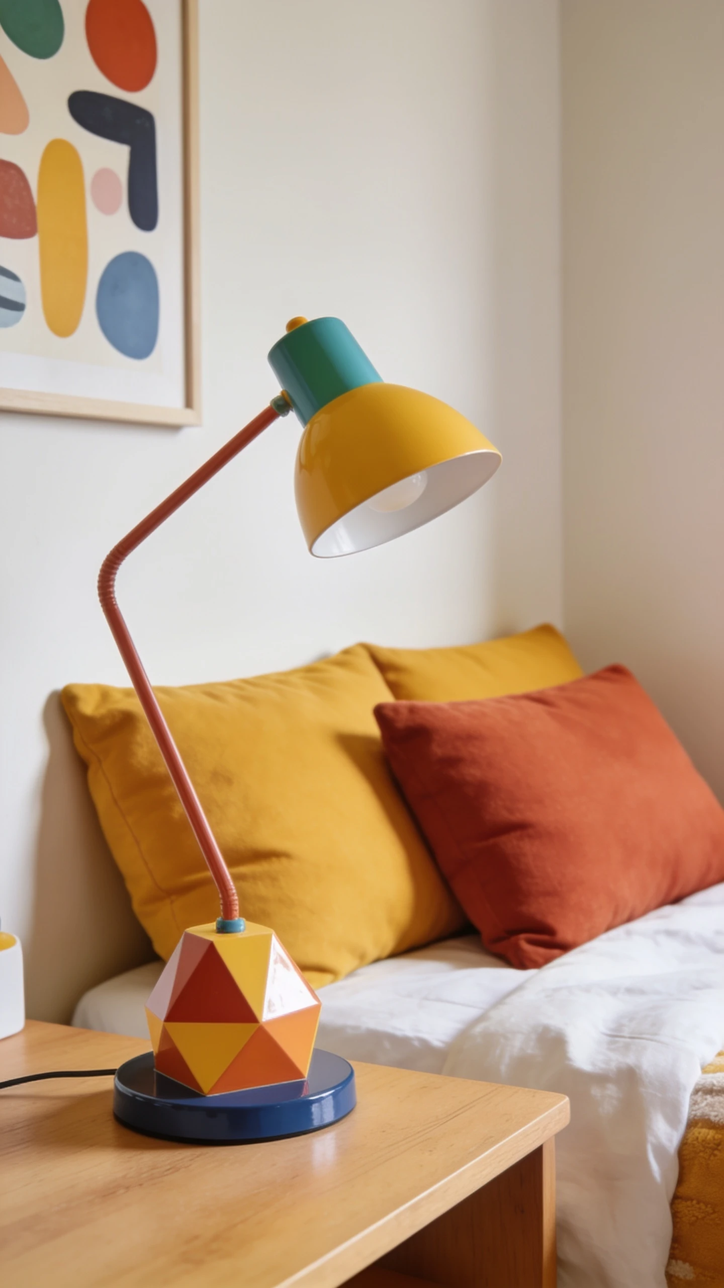 Ajoute une touche de couleur vive avec des accessoires