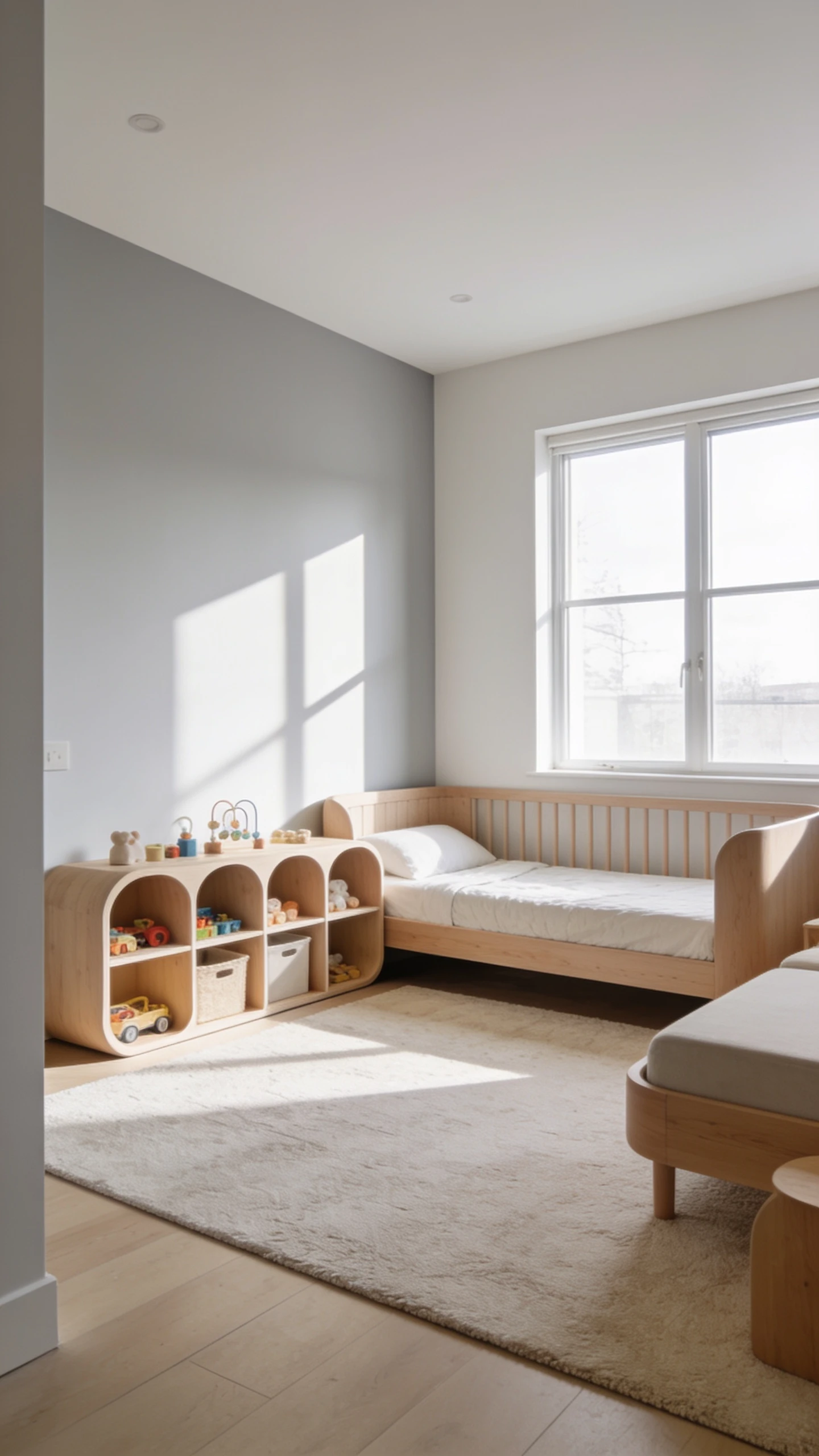Anticipe la transition vers la chambre d'enfant