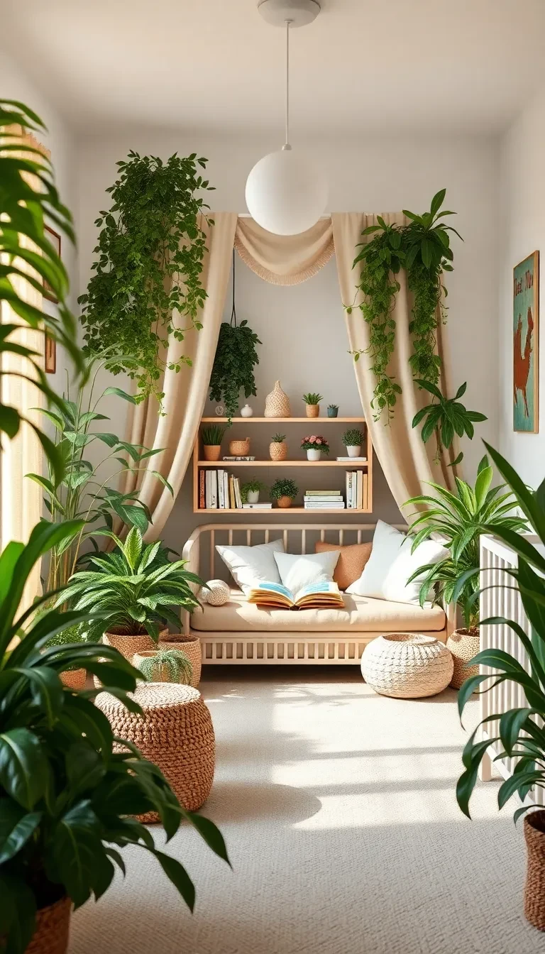 Associer les plantes au coin lecture pour une ambiance apaisante