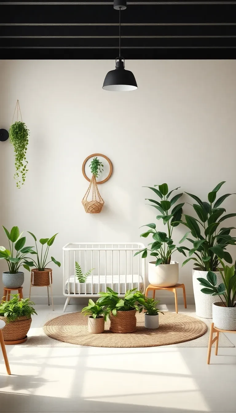 Bannir totalement le ficus dans une chambre d'enfant en bas âge